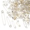 12 Packs: 225 ct. (2,700 total) Silver & Gold Assorted Safety Pins by Loops & Threads™
